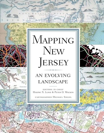 Book cover - Mapping New Jersey: An Evolving Landscape